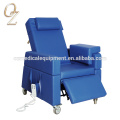 Soulevez le sofa de perfusion de chaise annulent l&#39;hôpital emploient le sofa inclinable médical haut standard de dos